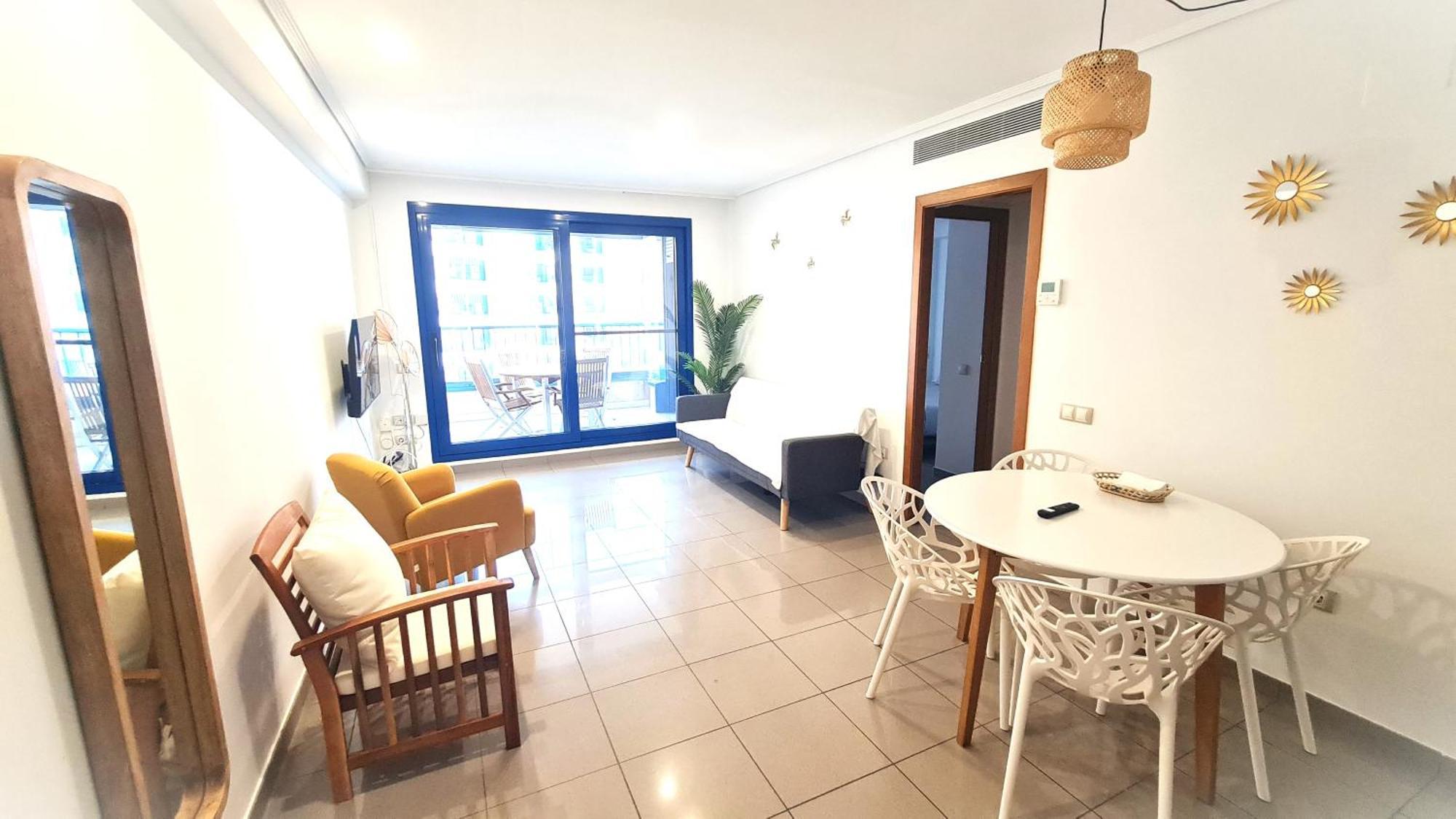 Beach Valencia Luxury D15-9 Apartment With Terrace And Sea Views With Two Rooms Екстериор снимка